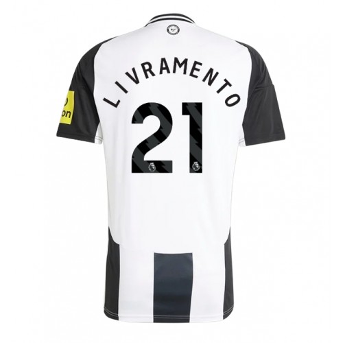 Fotballdrakt Herre Newcastle United Tino Livramento #21 Hjemmedrakt 2024-25 Kortermet